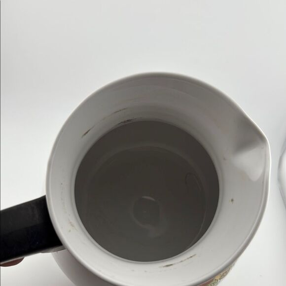 Vintage Corning Ware SPICE OF LIFE 6-Cup TEAPOT Kettle w/ Metal LID #P-104-8 - Picture 4 of 5